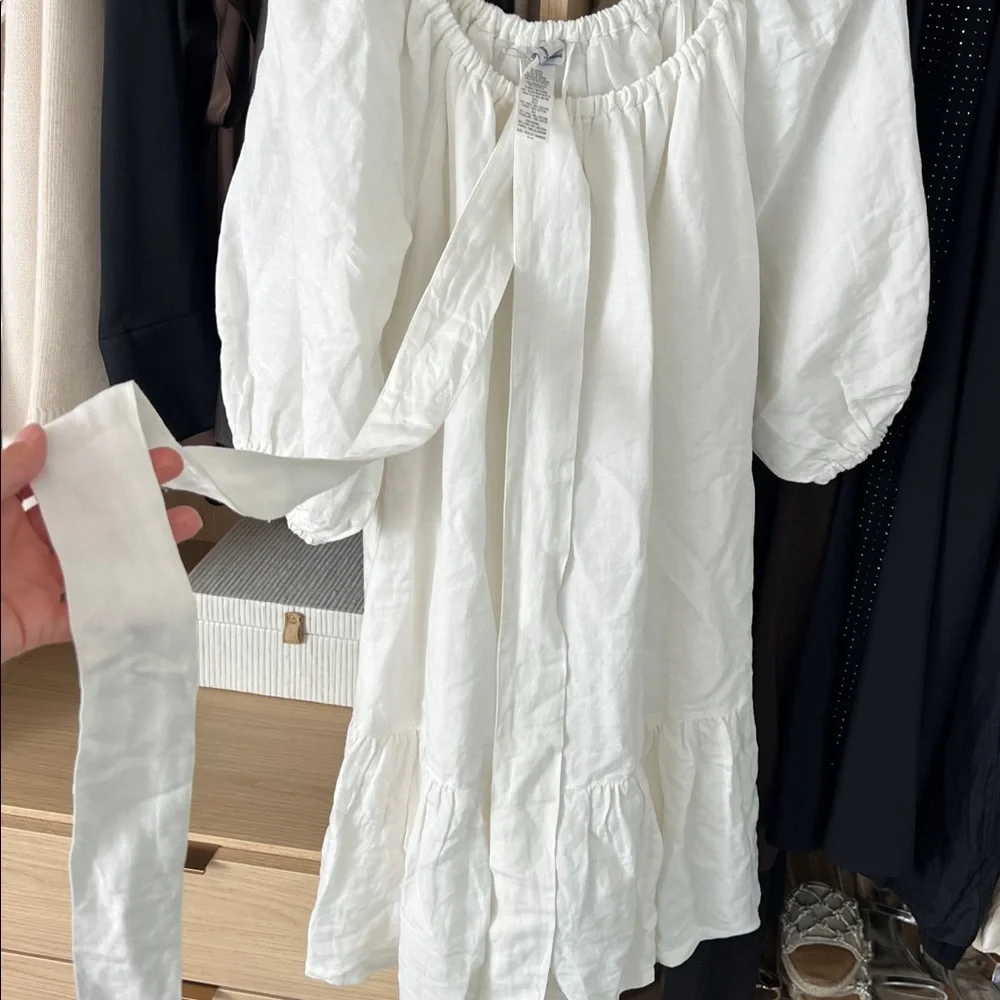 Tommy Bahama St. Lucia Coverup Dress Size L White - Picture 6 of 6